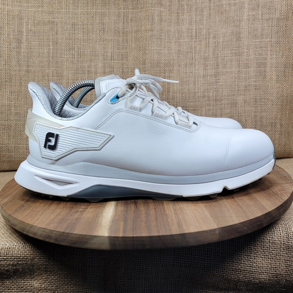 FootJoy Pro/SLX Golf Shoes Ortholite X25 Spikeless Waterproof White Men's 9 XW